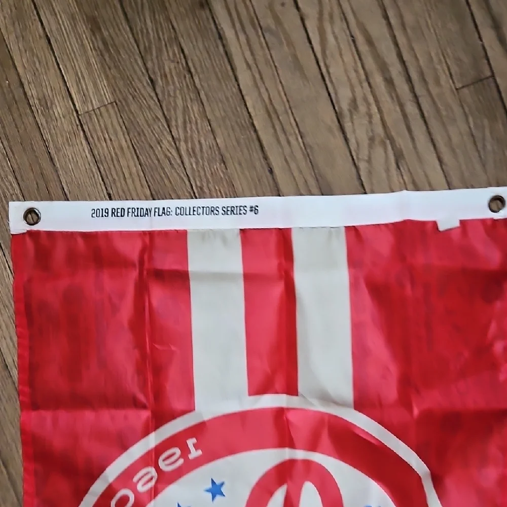 Kansas City Chiefs 60th Anniversary Red Friday Team Flag, released in 2019